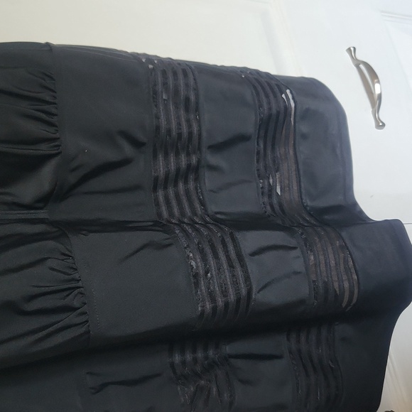 Voglo Women's Plus Size Tankini Bathing Suit Top - Black - Size X (14) - Picture 4 of 11